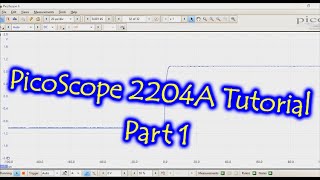 PicoScope 2204A tutorial part 1 [upl. by Nylatsyrc]