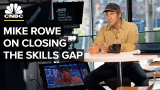 Mike Rowe Why The Skills Gap And Job Shortage Persists [upl. by Annaynek]