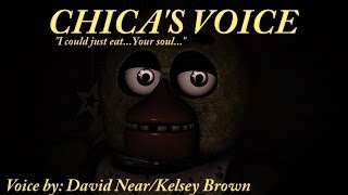 SFM FNaF FNaF Chicas Voice [upl. by Auqkinahs]