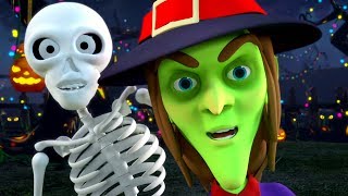 Hello its Halloween  Kids Halloween Music amp Spooky Nursery Rhymes  Little Treehouse [upl. by Airym239]