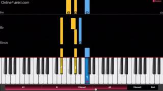 Ludovico Einaudi  Nuvole Bianche  Easy Piano Tutorial [upl. by Nodyarb]