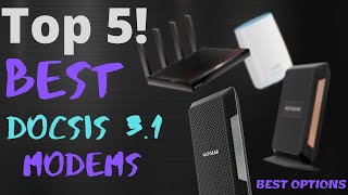 ✅ Best DOCSIS 31 Cable Modem for Up to 10 Gbps Speeds [upl. by Izzy]