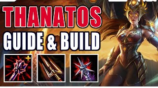 BEST THANATOS BUILD  Smite Thanatos Gameplay [upl. by Ahsilem]