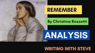 Remember by Christina Rossetti  poem analysis [upl. by Adiesirb]