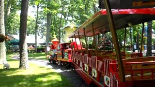 Storybook Land round trip through the park on the train HD [upl. by Fanchette932]