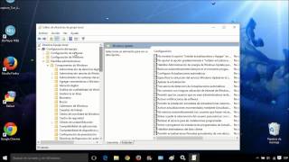 Deshabilitar actualizaciones Windows 10 con GPO [upl. by Pacificia470]