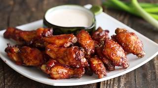 Oven BBQ Chicken Wings [upl. by Anawak]