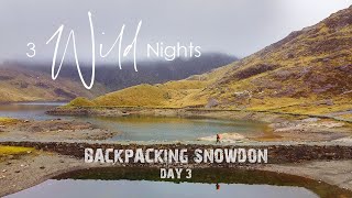 3 Wild Nights in the Mountains • A Snowdon Adventure • DAY 3 [upl. by Dnomad]