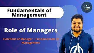 Fundamentals of Management  Functions of Manager [upl. by Arait362]