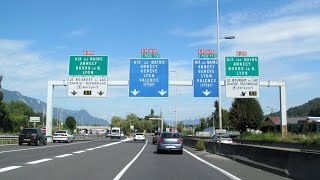 France A43  N201 Chambéry [upl. by Bowe]