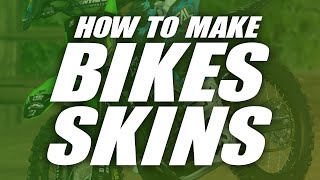 How to make bikes skins  MX BIKES [upl. by Hein]