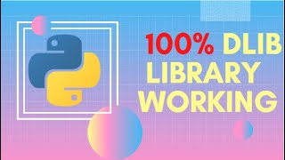 Install dlib Library for facerecognition in python  on pycharm IDE learn Today 100 working [upl. by Neelyak861]