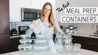 MEAL PREP CONTAINERS 4 awesome containers that arent plastic [upl. by Cohlette]