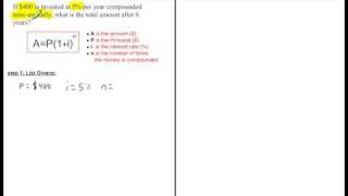 Compounding Semi Annually [upl. by Obidiah]