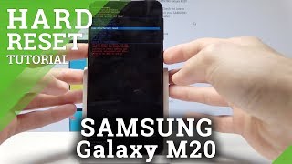 Hard Reset SAMSUNG Galaxy M20  Factory Reset  Bypass Screen Lock [upl. by Miarhpe517]