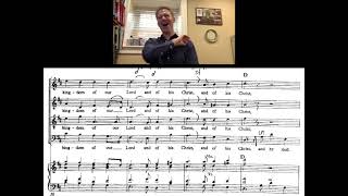 Hallelujah Chorus Handel  Bass practice [upl. by Cox]