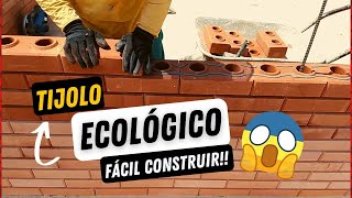 Tijolos ecológico  É bom   Construindo [upl. by Leruj]