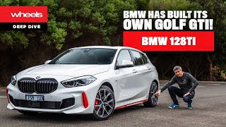 BMW 128ti Review  Wheels Australia [upl. by Asikal287]