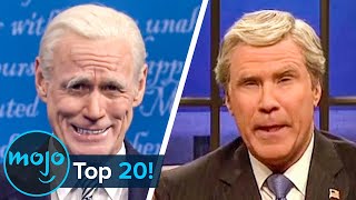 Top 20 Funniest SNL Political Impressions [upl. by Sunev]