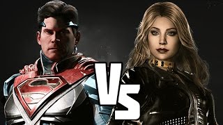 Injustice 2 Superman Vs Black Canary Injustice Versus [upl. by Yleen768]