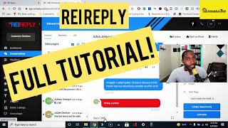 REI Reply Review FULL Tutorial  BEST Wholesale Real Estate Texting Software [upl. by Ieppet]