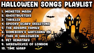 Halloween Songs Playlist 2024 🎃 Halloween Party Playlist [upl. by Rosio276]