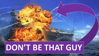 World Of Warships Beginners Guide Battleship Tips and Tricks [upl. by Napoleon996]