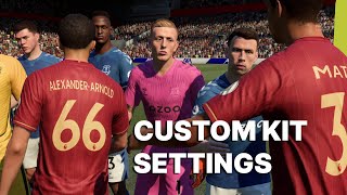 HOW TO Edit Number Colors amp Collars in FIFA 21 [upl. by Nahtan]