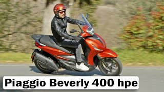 2021 Piaggio Beverly 400 hpe [upl. by Ayotak]