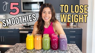 5 SMOOTHIES FOR THE WEEK TO LOSE WEIGHT Yovana [upl. by Dreyer]