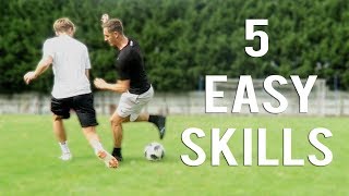 5 EASY SKILLS TO USE AS A WINGBACKFULLBACK [upl. by Mitman7]