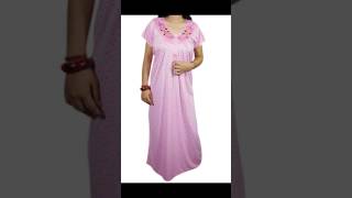 Women Summer Sleepwear NightyNightdressNightgowns [upl. by Margeaux]