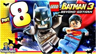 LEGO BATMAN 3  Walkthrough Part 8 The Big Grapple [upl. by Mel]