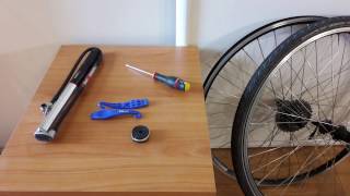 Tuto Comment enlever une roue de vélo et monter un pneu [upl. by Sievert]