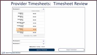 Approving Timesheets [upl. by Zavala]