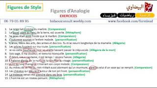 Comparaison Allégorie Métaphore Personnification Exercices corrigés [upl. by Fiertz79]