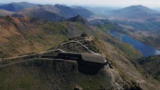 The journey to Snowdon summit with Snowdon Mountain Railway [upl. by Cissie]