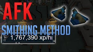 Amazing AFK Smithing XP Guide [upl. by Attenohs]