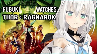 Fubuki watches Thor Ragnarok HololiveENG [upl. by Utley]