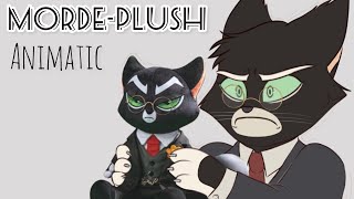 Mordecai plush  Lackadaisy Animatic ♣️ [upl. by Kire30]