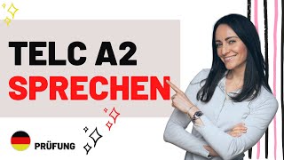 🇩🇪TELC A2 SprechenTeil 2 richtig Fragen stellen amp antworten [upl. by Nalyr]