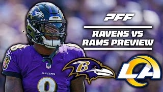 Rams vs Ravens Week 14 Game Preview  PFF [upl. by Nilad290]