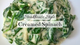 Creamed Spinach [upl. by Aliet608]