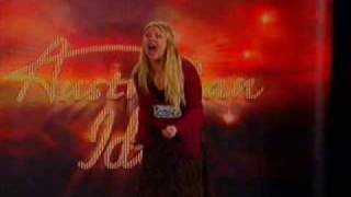 Very funny Australian Idol audition  Nathalie Wilkinson [upl. by Waldack]