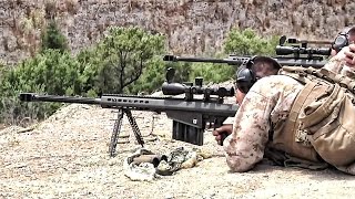 M107 50 Cal Sniper Rifle Reaches Out [upl. by Geordie]