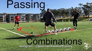 Loads of passing amp 1st touch combinations  Joner 1on1 [upl. by Edie]