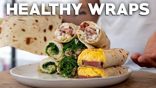 Healthy Wraps at Home Make Your Own Flatbread [upl. by Lordan]