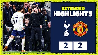 SPURS 22 MAN UTD  EXTENDED HIGHLIGHTS [upl. by Wivinia823]