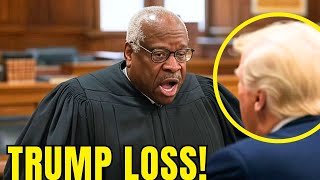 Trump PISSED at CLARENCE THOMAS After COURT LOSS Today [upl. by Truelove678]