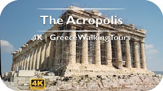 The Acropolis Of Athens Parthenon  4K Virtual Tour  Greece Walking Tours [upl. by Lawlor]